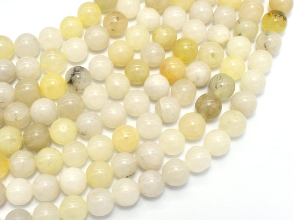Jade Beads, 8mm, Round Beads, 15 Inch-BeadBeyond