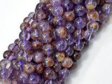 Super Seven Beads, Cacoxenite Amethyst, 8mm Round-Gems: Round & Faceted-BeadBeyond