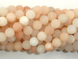 Matte Pink Aventurine Beads, 8mm, Round Beads-BeadBeyond