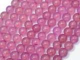 Jade Beads-Mauve, 8mm Round Beads-Gems: Round & Faceted-BeadBeyond