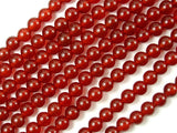 Carnelian Beads, Round, 6mm-Gems: Round & Faceted-BeadBeyond