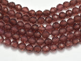 Garnet Beads, 3.4mm Micro Faceted Round-Gems: Round & Faceted-BeadBeyond