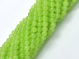 Jade - Light Green, 6mm (6.2mm) Round-Gems: Round & Faceted-BeadBeyond
