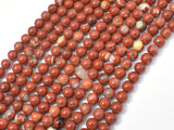 Red Jasper Beads, Round, 6mm-Gems: Round & Faceted-BeadBeyond