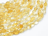 Citrine Beads, Approx 6x8mm Nugget Beads-Gems: Nugget,Chips,Drop-BeadBeyond