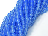Jade Beads-Blue, 6mm (6.3mm) Round Beads-Gems: Round & Faceted-BeadBeyond
