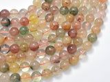 Mixed Rutilated Quartz, 8mm (8.5mm) Round-Gems: Round & Faceted-BeadBeyond
