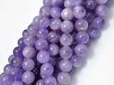 Amethyst, 10mm (10.2mm) Round Beads, 15.5 Inch, Full strand-Gems: Round & Faceted-BeadBeyond