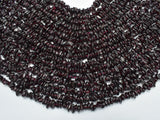 Red Garnet Beads, Pebble Chips, 4mm -7mm-Gems: Nugget,Chips,Drop-BeadBeyond