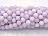 Jade Beads, Lavender, 8mm Faceted Round-Gems: Round & Faceted-BeadBeyond