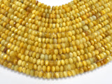 Golden Tiger Eye Beads, 4x6mm Faceted Rondelle-Gems:Assorted Shape-BeadBeyond
