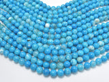 Blue Fire Agate, 8mm (8.3mm) Round-Agate: Round & Faceted-BeadBeyond