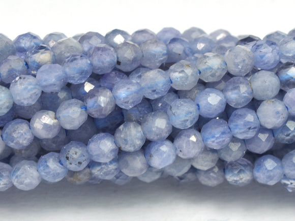 Tanzanite 2.5mm Micro Faceted Round