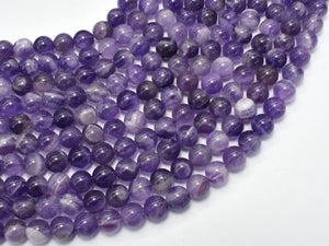 Amethyst, Dog Teeth Amethyst, 6mm (6.5mm)-BeadBeyond