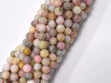 Pink Opal Beads, 6mm (6.4mm)-Gems: Round & Faceted-BeadBeyond