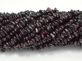 Red Garnet Beads, Pebble Chips, 4mm -7mm-Gems: Nugget,Chips,Drop-BeadBeyond