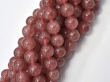 Strawberry Quartz Beads, Lepidocrocite, 10mm (10.5mm)-Gems: Round & Faceted-BeadBeyond
