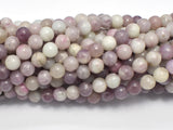 Lilac Jasper Beads, Pink Tourmaline Beads, 6mm Round Beads-BeadBeyond