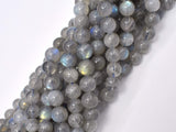 Labradorite, 8mm (8.5mm) Round-Gems: Round & Faceted-BeadBeyond