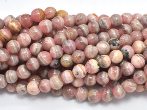 Rhodochrosite, 5mm (4.5mm), Round-BeadBeyond