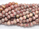 Rhodochrosite, 5mm (4.5mm), Round-BeadBeyond