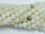 Natural Jade 8mm (8.5mm) Round-BeadBeyond