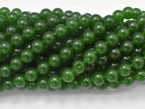 Jade Beads-Green, 8mm (8.3mm) Round Beads-Gems: Round & Faceted-BeadBeyond