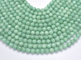Malaysia Jade Beads- Green, Burma Jade Color, 8mm-BeadBeyond