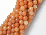 Red Aventurine Beads, Round, 8mm-Gems: Round & Faceted-BeadBeyond