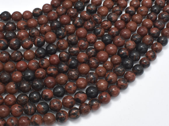 Mahogany Obsidian Beads, Round, 6mm-Gems: Round & Faceted-BeadBeyond