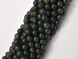 Green Mica Beads, Biotite Mica, 8mm Round-Gems: Round & Faceted-BeadBeyond