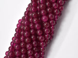 Jade Beads-Ruby, 6mm (6.4mm) Round Beads-Gems: Round & Faceted-BeadBeyond