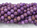 Phosphosiderite, 8mm Round Beads-Gems: Round & Faceted-BeadBeyond