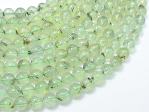 Prehnite, 8mm Round Beads-Gems: Round & Faceted-BeadBeyond