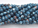 Rain Flower Stone, Gray, 6mm Round Beads-Gems: Round & Faceted-BeadBeyond