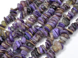 Charoite, 5mm-10mm Chips Beads, 15.5 Inch-Gems: Nugget,Chips,Drop-BeadBeyond