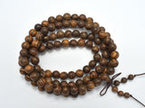Tiger Skin Sandalwood Beads, 8mm Round Beads-BeadBeyond