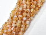 Citrine Beads, 8mm, Round-BeadBeyond