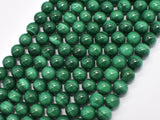 Natural Malachite, 8mm Round Beads-Gems: Round & Faceted-BeadBeyond