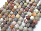 Matte Mexican Crazy Lace Agate Beads, 6mm Round Beads-Gems: Round & Faceted-BeadBeyond