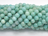 Russian Amazonite Beads, 6mm (6.5mm) Round-Gems: Round & Faceted-BeadBeyond