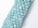 Mystic Coated Agate-Light Blue, 6mm Faceted Round-Agate: Round & Faceted-BeadBeyond