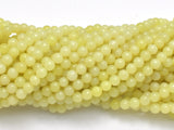 Lemon Jade, 4mm Round Beads-Gems: Round & Faceted-BeadBeyond