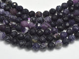 Sugilite Beads, 4mm Micro Faceted Round-Gems: Round & Faceted-BeadBeyond