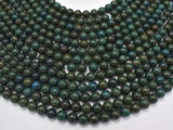 Green Wood Jasper Beads, 8mm (8.3mm)-Gems: Round & Faceted-BeadBeyond