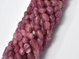 Pink Tourmaline Beads, Approx 6x8mm Nugget Beads-Gems: Nugget,Chips,Drop-BeadBeyond