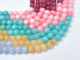 Jade Beads-5 color, 8mm (8.3mm) Round Beads-Gems: Round & Faceted-BeadBeyond