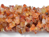 Carnelian Beads, 4-9mm Chips Beads, 34 Inch-Gems:Assorted Shape-BeadBeyond