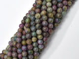 Ruby Apatite, Ruby in Kyanite, 6mm Round Beads-BeadBeyond