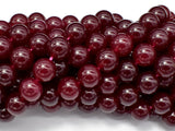 Jade Beads-Ruby, 10mm Round Beads-Gems: Round & Faceted-BeadBeyond